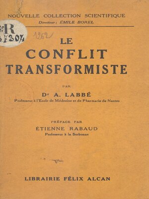 cover image of Le conflit transformiste